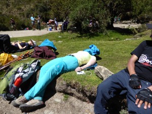 The concept of the final climb was too much for Steffi