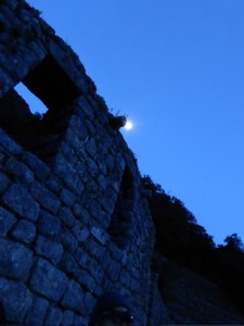 The moon at Intipata
