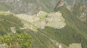 Close up of Machu Picchu