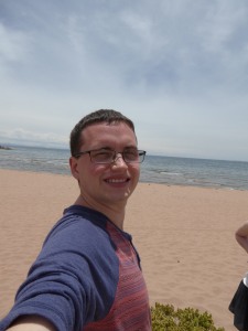 Beach selfie
